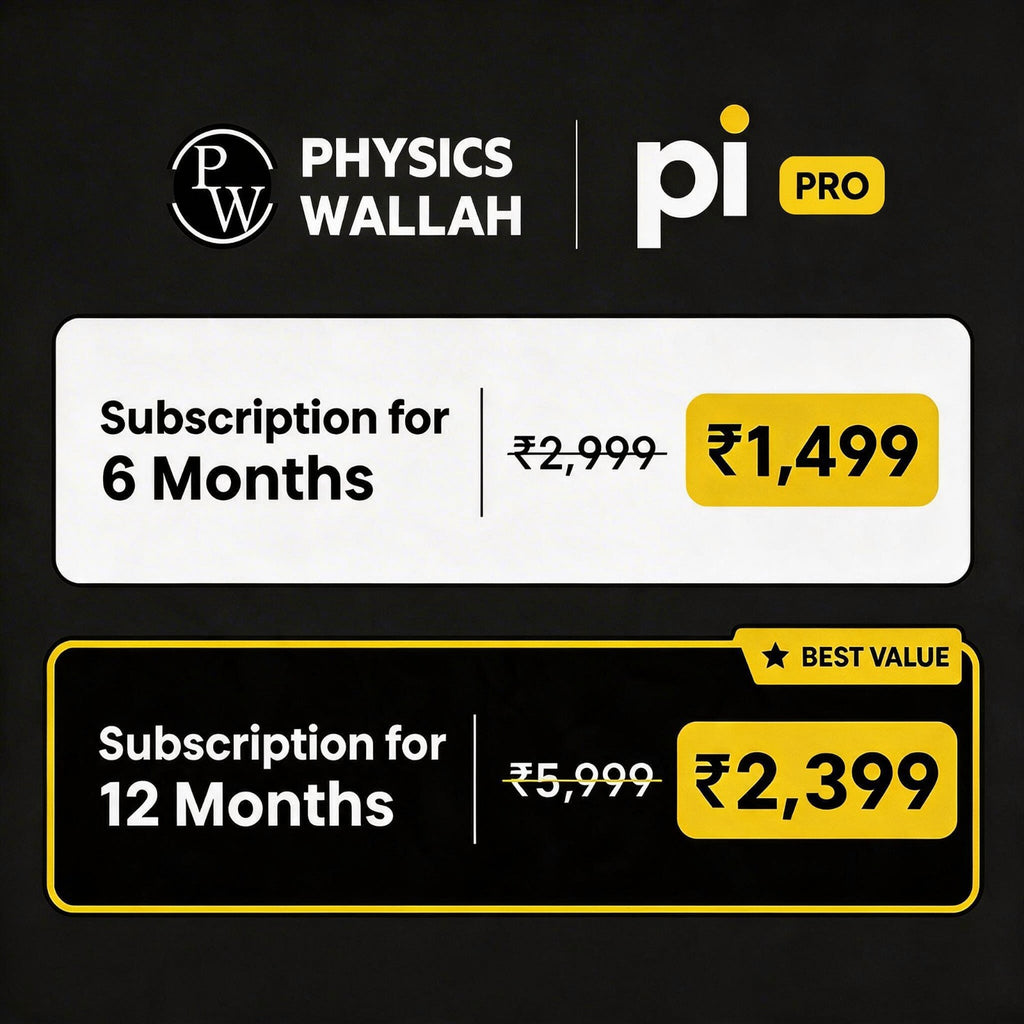 PW Pi OTT 6-Month Subscription | JEE, NEET & More